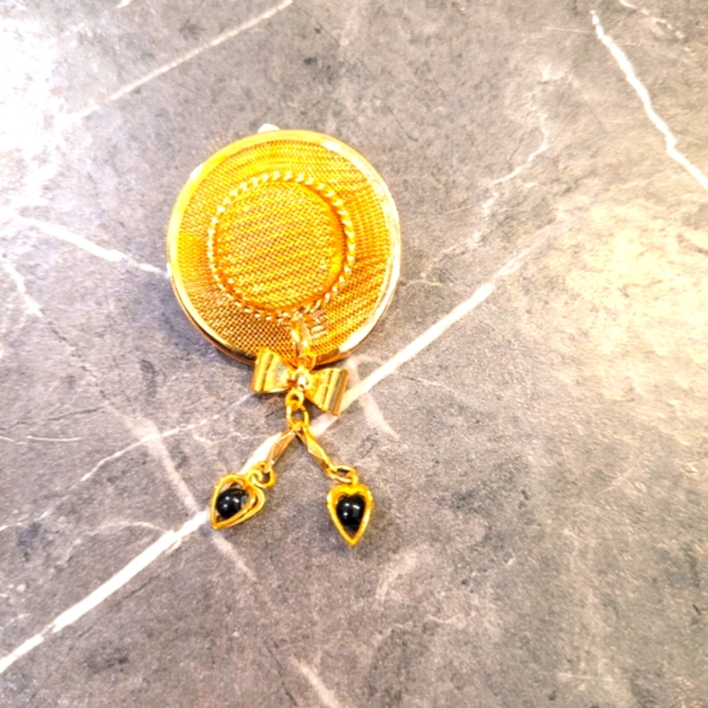 🌞Women Vintage Brooch With Black Onyx